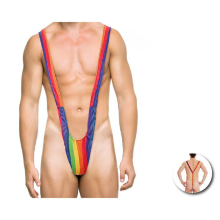 PRIDE - TRIKINI HOMBRE BANDERA ARCOÍRIS - sexbliss - Foto 1