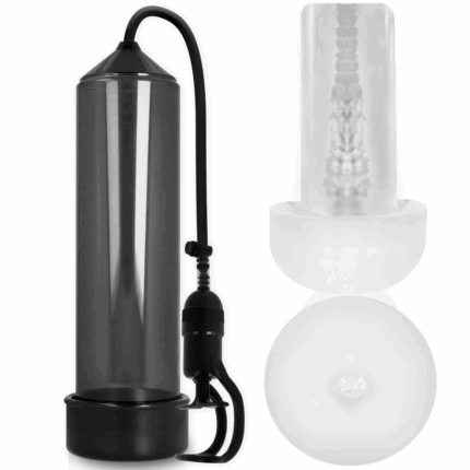 PUMP ADDICTED - BOMBA ERECCIÓN RX5 BLACK CON MASTURBADOR - sexbliss - Foto 1