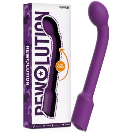 REWOLUTION - REWOFLEX VIBRADOR ESTIMULADOR PUNTO G FLEXIBLE - sexbliss - Foto 1