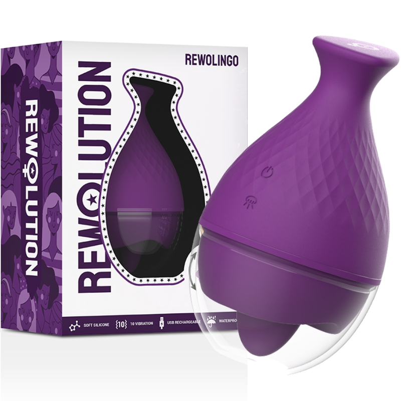 REWOLUTION - REWOLINGO VIBRADOR CON LENGUA - Foto 1 REWOLUTION - REWOLINGO VIBRADOR CON LENGUA - sexbliss - Foto 1