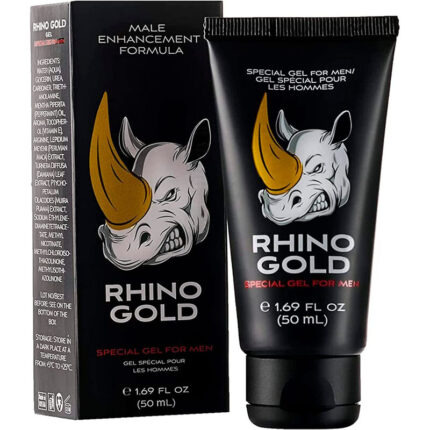 RHINO GOLD - GEL ÍNTIMO PARA HOMBRES 50 ML - sexbliss - Foto 1