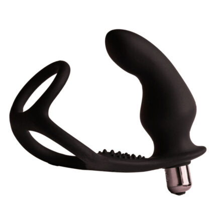 ROCKS- OFF - RO- ZEN RRO PLUG ANAL CON ANILLO VIBRADOR PARA EL PENE NEGRO - sexbliss - Foto 1