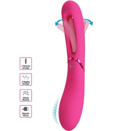 ROMANCE - LEXIE VIBRADOR PUNTO G 7 VIBRACIONES ROSA - sexbliss - Foto 1