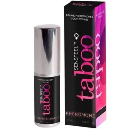 RUF - TABOO PHEROMONE FOR HER PERFUME DE FEROMONAS PARA ELLA 15 ML - sexbliss - Foto 1