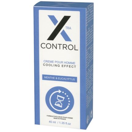 RUF - X CONTROL CREMA EFECTO FRIO PARA HOMBRE 40 ML - sexbliss - Foto 1