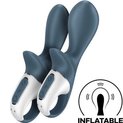 SATISFYER - AIR PUMP BOOTY 2 GRIS OSCURO - sexbliss - Foto 1