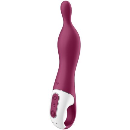 SATISFYER - AMAZING 1 VIBRADOR PUNTO A BERRY - sexbliss - Foto 1