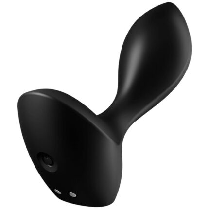 SATISFYER - BACKDOOR LOVER PLUG ANAL VIBRADOR NEGRO - sexbliss - Foto 1
