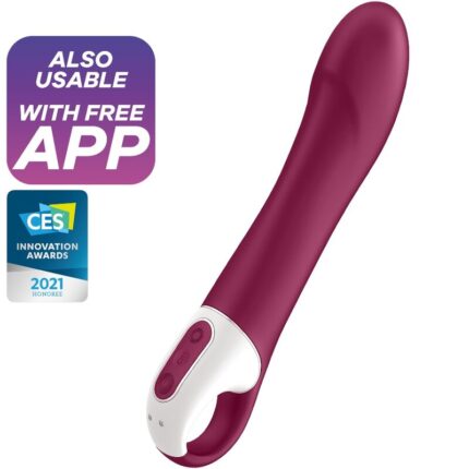 SATISFYER - BIG HEAT VIBRADOR PUNTO G - sexbliss - Foto 1