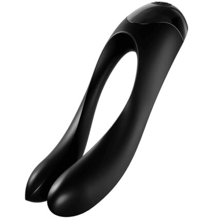 SATISFYER - CANDY CANE VIBRADOR DEDO NEGRO - sexbliss - Foto 1