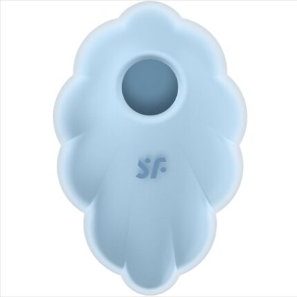 SATISFYER - CLOUD DANCER AZUL VIBRADOR AIR PULSE - sexbliss - Foto 1