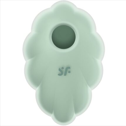 SATISFYER - CLOUD DANCER VERDE VIBRADOR AIR PULSE - sexbliss - Foto 1