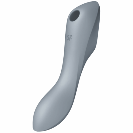 SATISFYER - CURVY TRINITY 3 ESTIMULADOR Y VIBRADOR GRIS - sexbliss - Foto 1