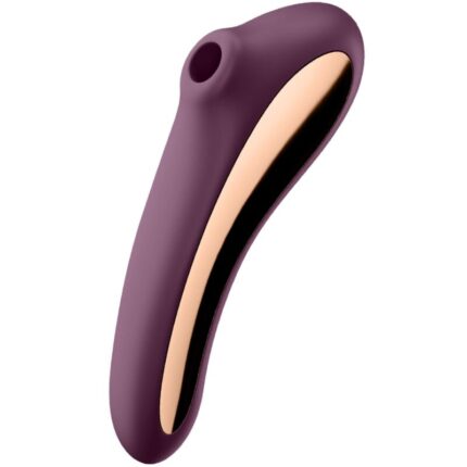 SATISFYER - DUAL KISS ESTIMULADOR CLITORIS PURPURA - sexbliss - Foto 1