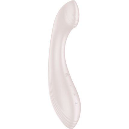 SATISFYER - G-FORCE ESTIMULADOR VIBRADOR PUNTO G BEIGE - sexbliss - Foto 1