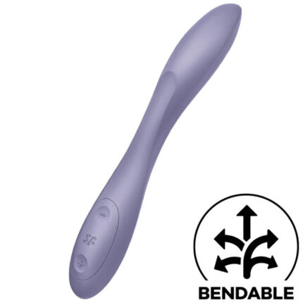 SATISFYER - G-SPOT FLEX 2 MULTI VIBRADOR MORADO - sexbliss - Foto 1