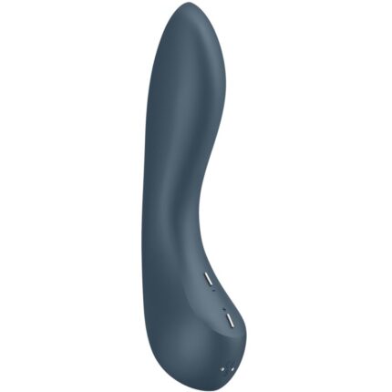 SATISFYER - G-SPOT WAVE 4 VIBRADOR 12 PROGRAMAS DE VIBRACIÓN GRIS OSCURO - sexbliss - Foto 1