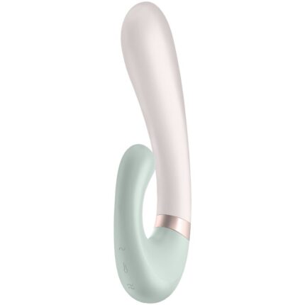 SATISFYER - HEAT WAVE VIBRADOR APP BLANCO - sexbliss - Foto 1