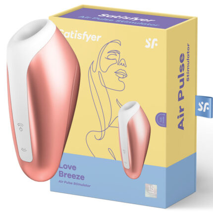 SATISFYER - LOVE SUCCIONADOR BREEZE COPPER - sexbliss - Foto 1