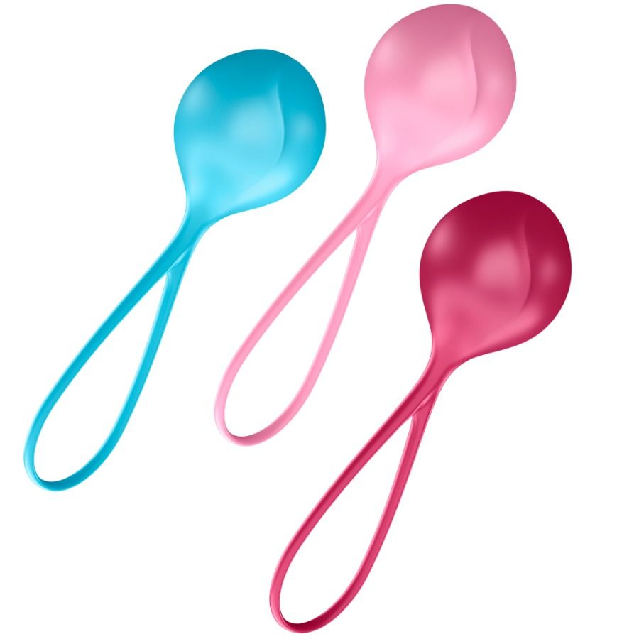 SATISFYER - LOVEBALLS TRAINING SET 3 - Foto 1 SATISFYER - LOVEBALLS TRAINING SET 3 - sexbliss - Foto 1