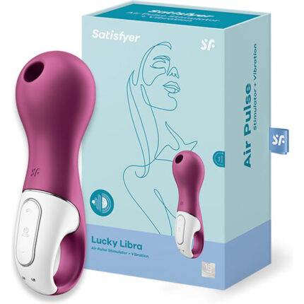SATISFYER - LUCKY LIBRA SUCCIONADOR Y VIBRADOR - sexbliss - Foto 1