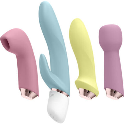 SATISFYER - MARVELOUS FOUR SET VIBRADOR & SUCCIONADOR - sexbliss - Foto 1