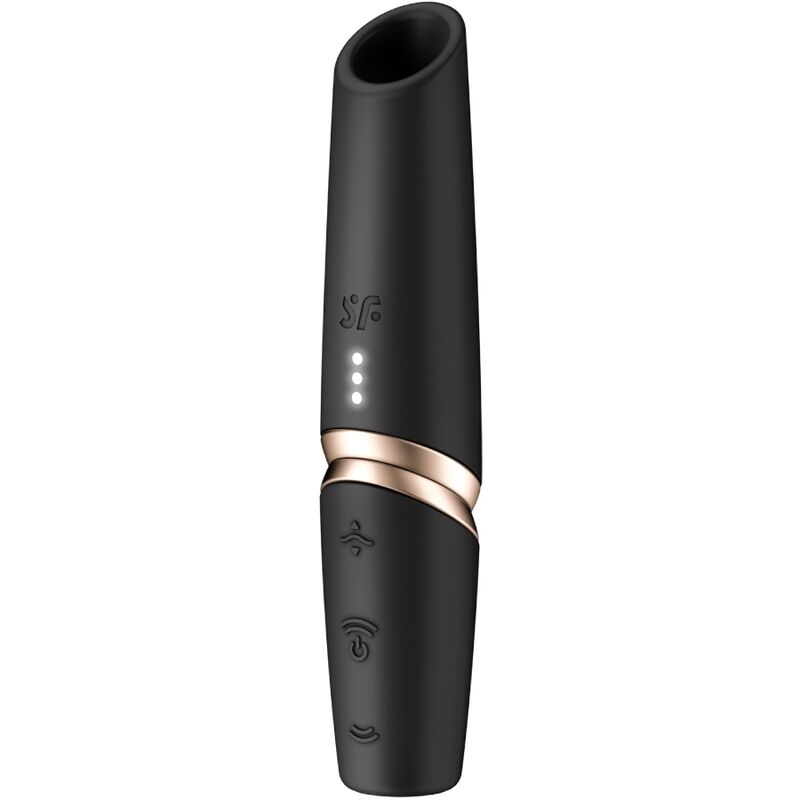 SATISFYER - PERFECT KISS ESTIMULADOR CLÍTORIS POR ONDAS NEGRO / DORADO - Foto 1 SATISFYER - PERFECT KISS ESTIMULADOR CLÍTORIS POR ONDAS NEGRO / DORADO - sexbliss - Foto 1