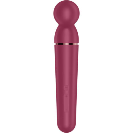 SATISFYER - PLANET WAND-ER MASAJEADOR VIBRADOR BERRY - sexbliss - Foto 1