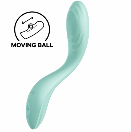 SATISFYER - RRROLLING PLEASURE VIBRADOR PUNTO G VERDE - sexbliss - Foto 1