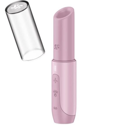 SATISFYER - SECRET KISS ESTIMULADOR CLÍTORIS POR ONDAS ROSA - sexbliss - Foto 1