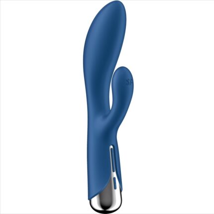 SATISFYER - SPINNING RABBIT 1 ESTIMULACION CLITORIS Y PUNTO G AZUL - sexbliss - Foto 1