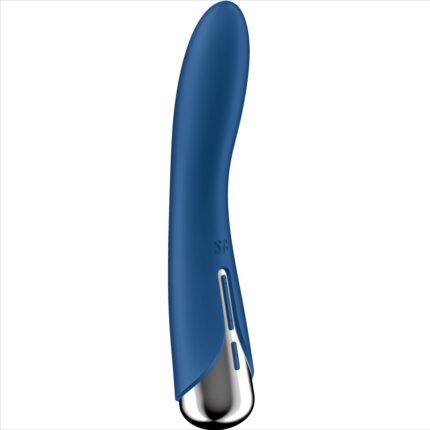 SATISFYER - SPINNING VIBE 1 VIBRADOR ROTADOR G-SPOT AZUL - sexbliss - Foto 1