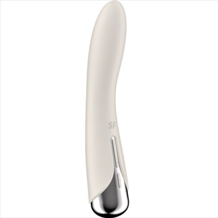 SATISFYER - SPINNING VIBE 1 VIBRADOR ROTADOR G-SPOT BEIGE - sexbliss - Foto 1