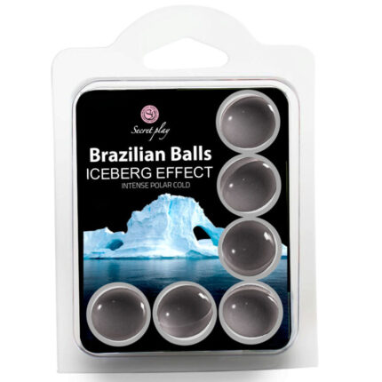 SECRET PLAY SET 6 BRAZILIAN BALLS EFECTO ICEBERG - sexbliss - Foto 1