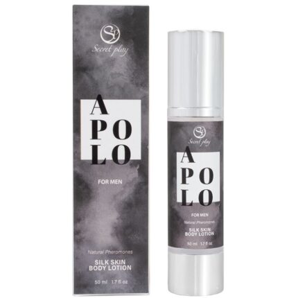SECRETPLAY - APOLO LOCIÓN PIEL DE SEDA PARA HOMBRES 50 ML - sexbliss - Foto 1