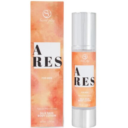 SECRETPLAY - ARES LOCIÓN PIEL DE SEDA PARA HOMBRES 50 ML - sexbliss - Foto 1