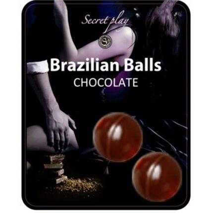 SECRETPLAY - BRAZILIAN BALLS  CHOCOLATE SET 2 BOLAS - sexbliss - Foto 1