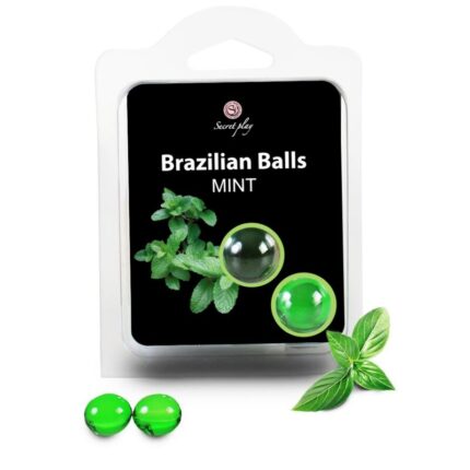 SECRETPLAY - BRAZILIAN BALLS  MENTA SET  2 BOLAS - sexbliss - Foto 1