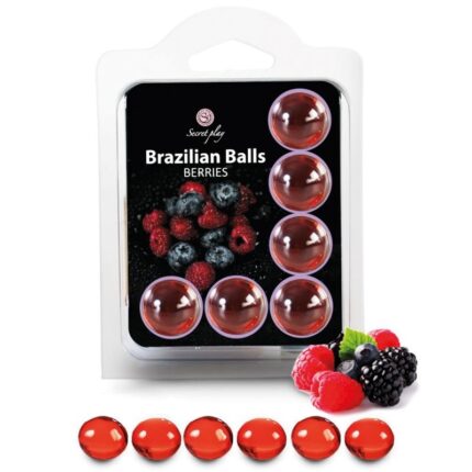 SECRETPLAY - BRAZILIANS BALLS FRUTAS DEL BOSQUE - sexbliss - Foto 1