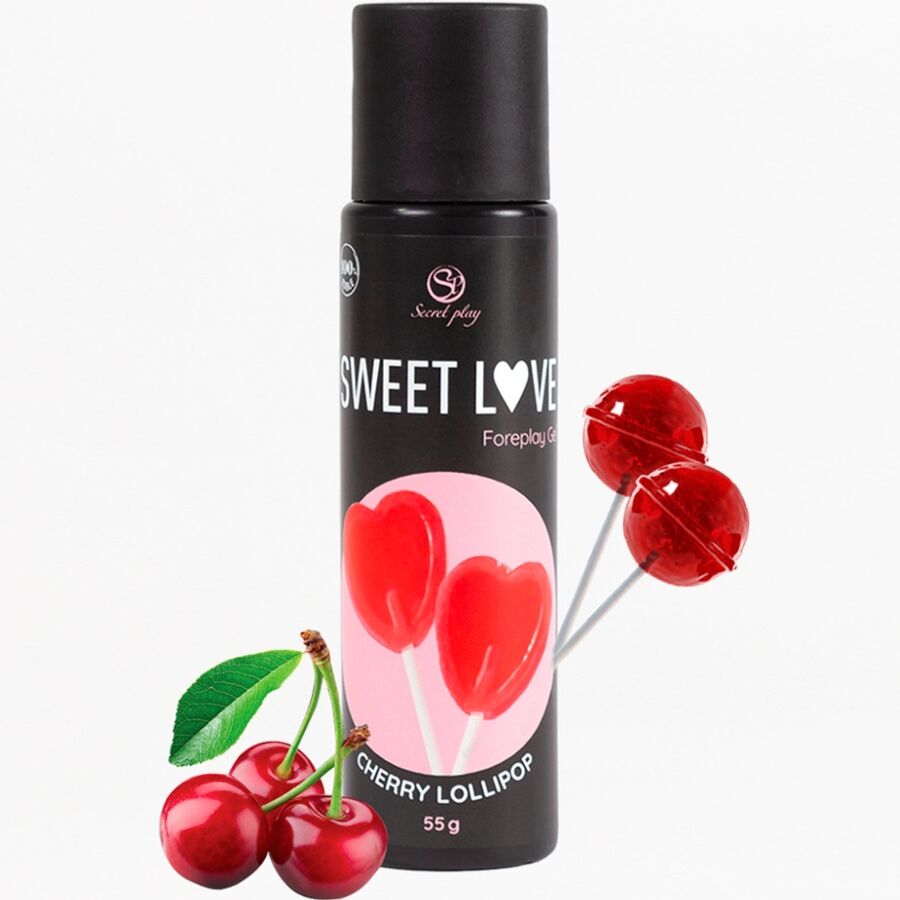 SECRETPLAY - CEREZA LOLLIPOP GEL SWEET LOVE 60 ML - Foto 1 SECRETPLAY - CEREZA LOLLIPOP GEL SWEET LOVE 60 ML - sexbliss - Foto 1