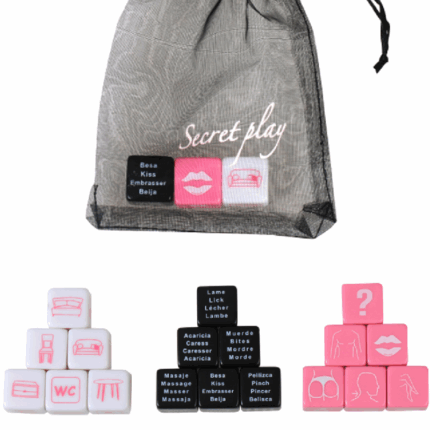 SECRETPLAY - JUEGO 3 DADOS (ES/PT/EN/FR) - sexbliss - Foto 1