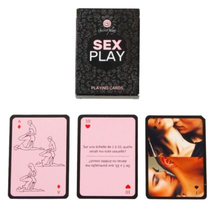 SECRETPLAY - JUEGO DE CARTAS SEX PLAY (FR/PT) - sexbliss - Foto 1