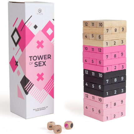 SECRETPLAY - JUEGO DE MADERA TOWER OF SEX - sexbliss - Foto 1