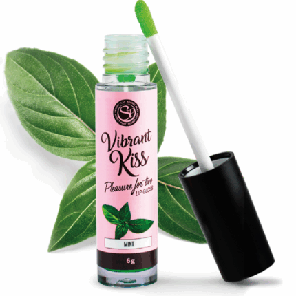 SECRETPLAY - LIP GLOSS VIBRANT KISS MENTA - sexbliss - Foto 1