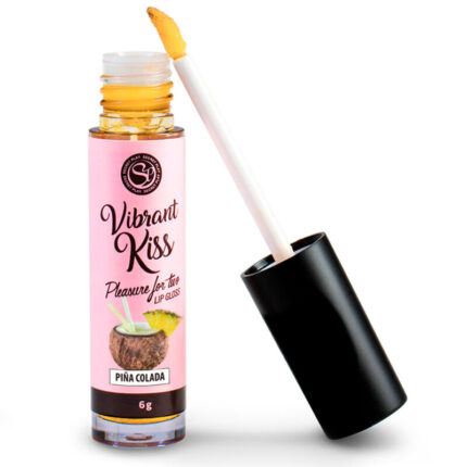 SECRETPLAY - LIP GLOSS VIBRANT KISS - PIÑA COLADA - sexbliss - Foto 1