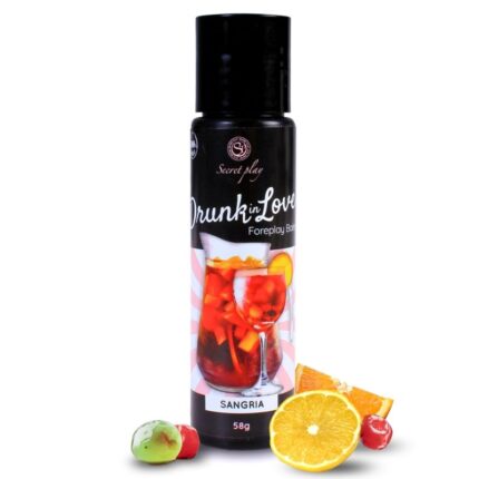 SECRETPLAY - LUBRICANTE DRUNK IN LOVE SANGRIA 60 ML - sexbliss - Foto 1