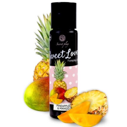 SECRETPLAY - MANGO & PINEAPPLE GEL SWEET LOVE 60 ML - sexbliss - Foto 1