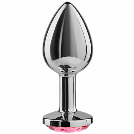 SECRETPLAY - PLUG ANAL ALUMINIO FUCSIA 7 CM - sexbliss - Foto 1
