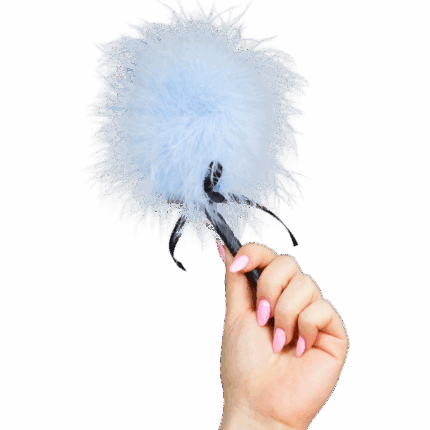 SECRETPLAY - PLUMERO MARABU AZUL CELESTE - sexbliss - Foto 1