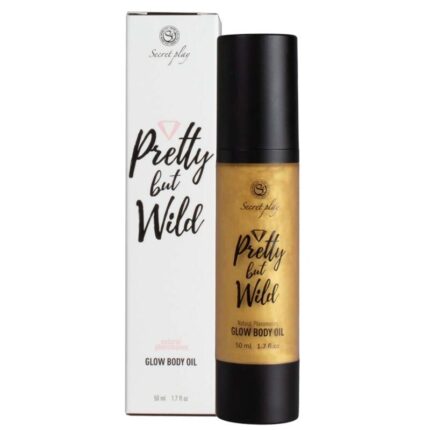 SECRETPLAY - PRETTY BUT WILD ACEITE BRILLO CORPORAL 50 ML - sexbliss - Foto 1